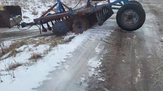 Преобрели БДМП 4×4.Для трактора РТ-М-160. смотреть онлайн