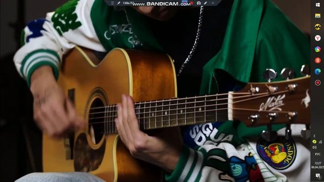 Акстар играет Beliver на гитаре смотреть онлайн