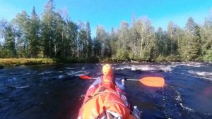 Сплав по реке Калга 2023. Порог Офицерский