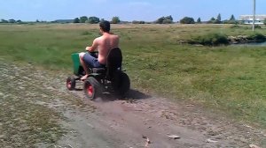 Самодельный детский трактор