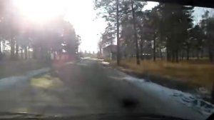 Дорога в Цемпосёлок.