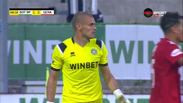 Ботев Врaца - ЦСКА 2:4 /репортаж/ 19.09.2021 смотреть онлайн
