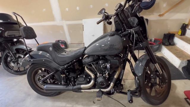Installing seat lock bolt by Whiplash Speed Co. on the 22 Lowrider S update on both bikes exhaust