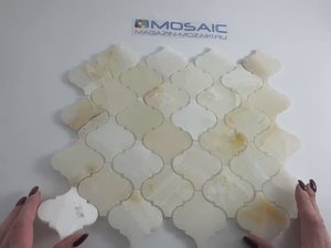 Мозаика ARABESCO ONYX WHITE
