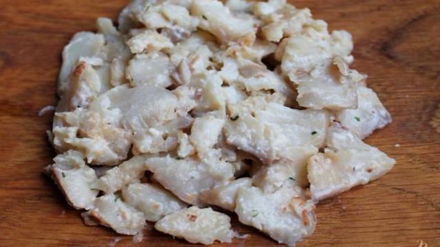 Рыбный салат с овощами на пару