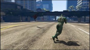 Joker VS Green Goblin - Epic Battle (GTA 5)