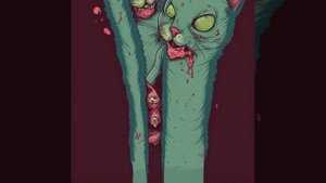 коты зомби