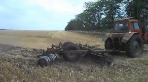 Трактор МТЗ-80 и БДТ-3. с.Дмитровка.