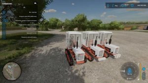 Farming Simulator 22 гусеничный трактор Т-70С