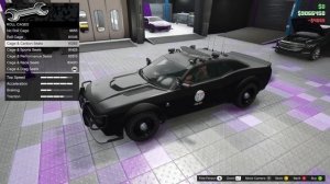 NEW! BRAVADO GAUNTLET INTERCEPTOR | DODGE CHALLENGER HELLCAT POLICE CAR (BUY+CUSTOMIZING) GTA ONLIN