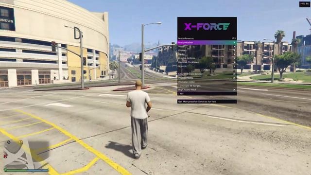 GTA 5 XForce Mod Menu showcase UNDETECTED
