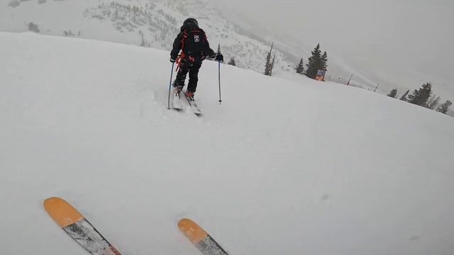 Lucian Skiing - Wow I Got Some Pow in my Face - Not Letting a Crash be a Negative - JHMR