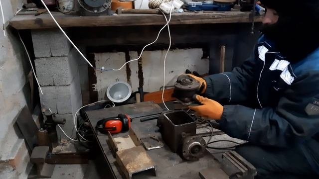 Узел перелома на минитрактор