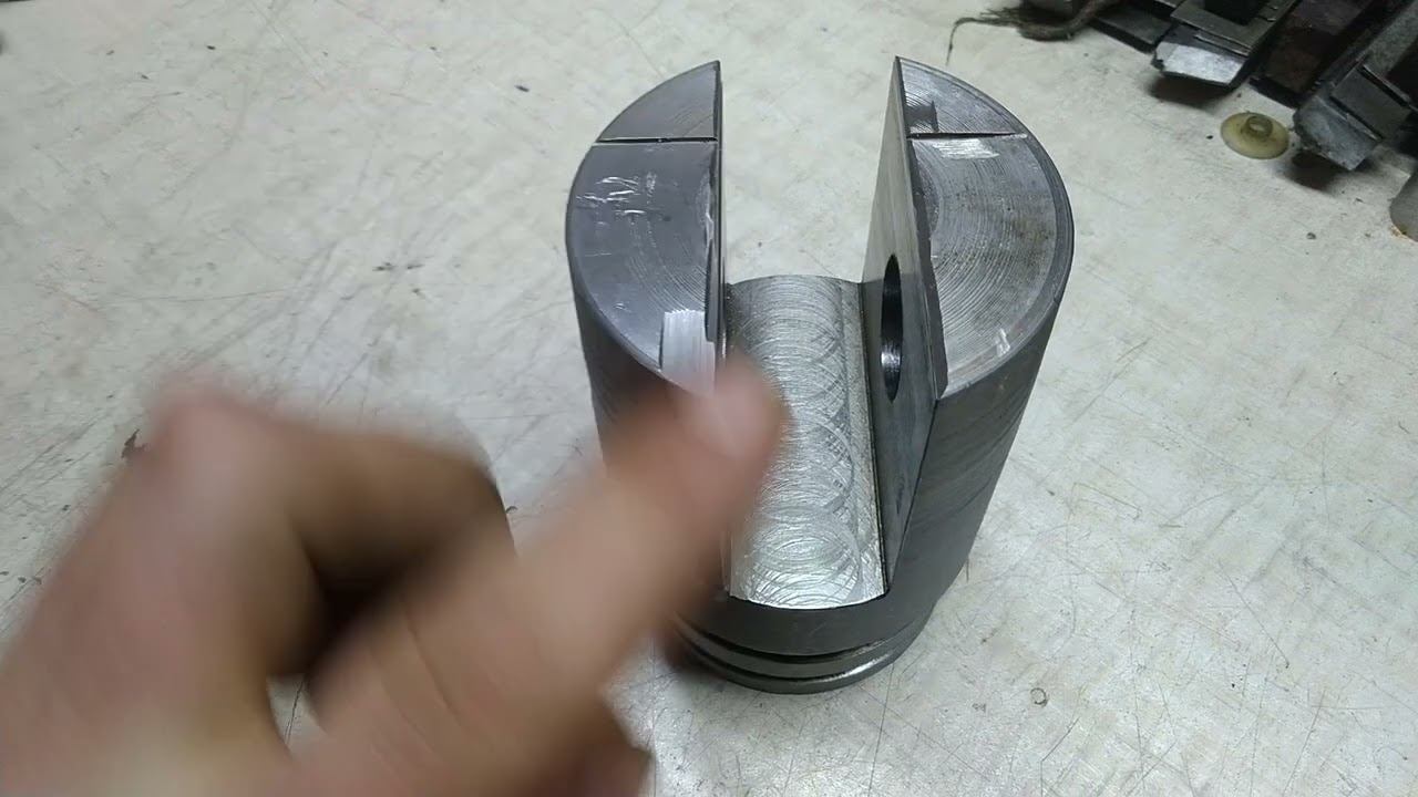 Фрезеровка детали.