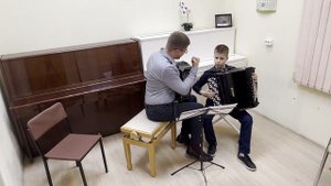 Урок Прокопенко И. П. с учеником 3 класса Прокопенко Мироном