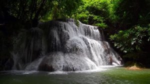 Асмр звуки природы, шум водопада и пение птиц для отдыха и разгрузки нервной системы.