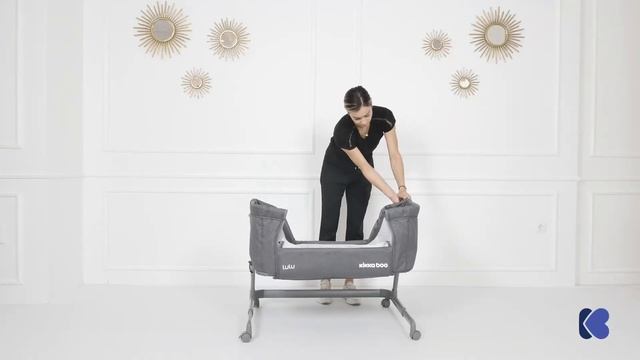 KikkaBoo | Bedside crib Lulu смотреть онлайн