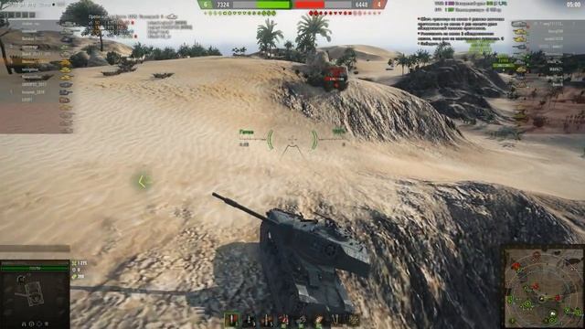 Strv 74, Песчаная река, Штурм, 3 фрага! смотреть онлайн