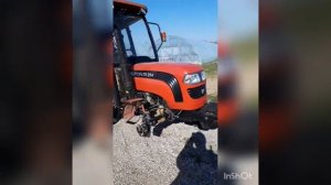 Минитрактор Фотон 254. Как доехать без колеса.