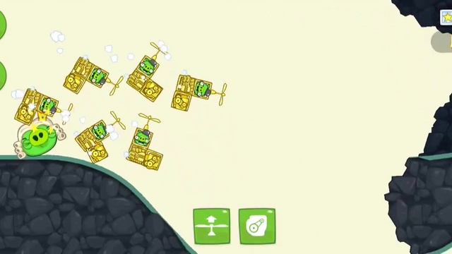 Bad piggies золотая машина! 1 2 GO!!! ГОНКА!!! смотреть онлайн