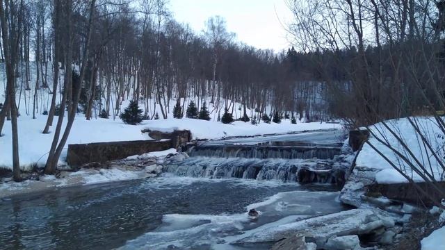 Река беляйка, 6 марта 2021г. [4K] смотреть онлайн