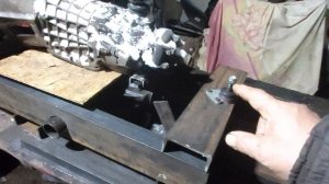 минитрактор переломка 4 ×4 рама и узел перелома