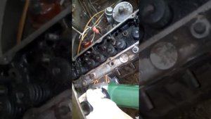 Снятие головки блока ЗМЗ 402.
