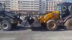 HİDROMEK 102s İLE JCB 3cx KAPIŞMASI fark bu