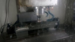 Фрезеровка станины токарного станка ТВ16 на ЧПУ Mikron