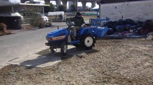 Японский дизельный мини трактор ISEKI TU145