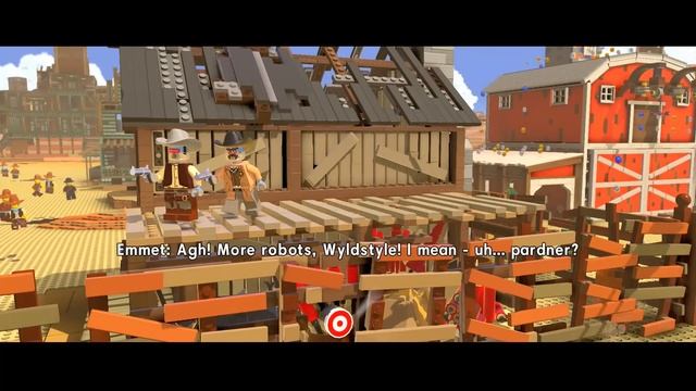 The LEGO Movie Videogame Walkthrough Part 4 - Flatbush Gulch (PS4 XBOX ONE Gameplay) смотреть онлайн