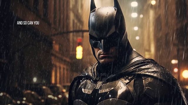 When Batman Tells You How to Face Your Fear (AI Voice)