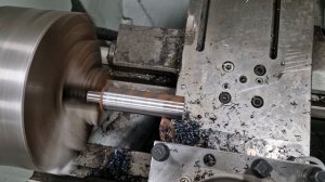 Пример ручной обдирки заготовки на токарном станке с ЧПУ cnc2mill1000 в режиме фиксированного шага