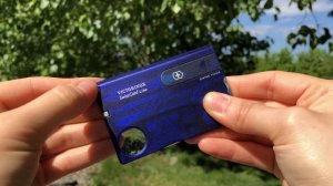 Швейцарская карта Victorinox SwissCard Lite – мини обзор