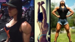 Finest Muscle Girls Compilation 💪 Fbb & Fitness Women Flexing Muscles 💪 Workout Motivation