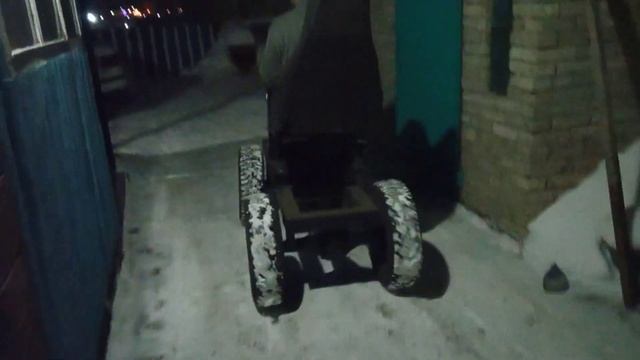 мини трактор переломка.первый выезд!!! смотреть онлайн