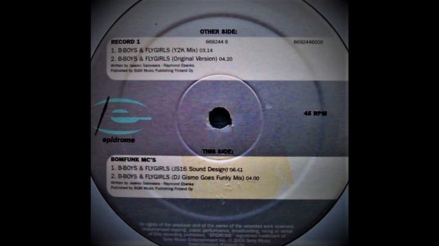 Bomfunk MC's - B-Boys & Flygirls (Original Version)