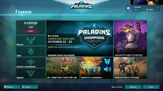 18+ Paladins Играем в удовольствие. Желающие присоединяйтесь! смотреть онлайн