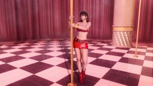 DOA 5 Nanami DOAXVV Blaze mod Pole Dance 4K
