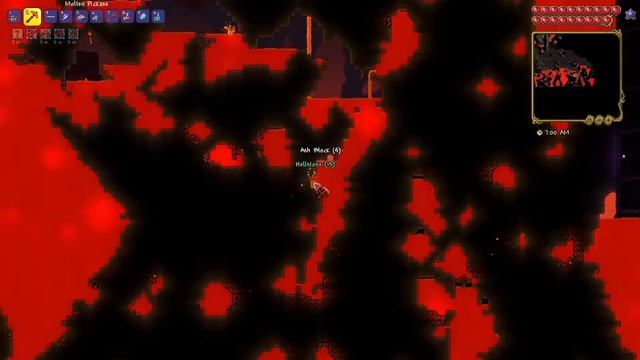 Episode 7: "Hellstone Mining" - Terraria Hardcore Character Master Mode Let's Play Guide