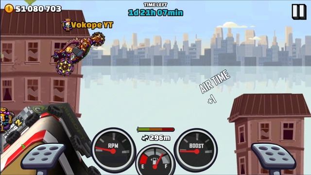 Hill Climb Racing 2 - 💫 40490 TUTORIAL 💫 (Pelvis Has Left The Building)