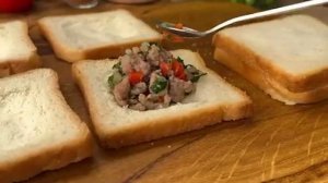 Отличный способ приготовить горячие бутерброды за 10 минут! Так вкусно и просто!