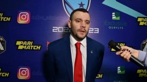 Катаев Дмитрий Владимирович прокомментировал прошедшие матчи против ХК "Алматы"