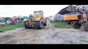 Запуск Кировца К-701 после 8 месяцев простоя и подготовка к работе!