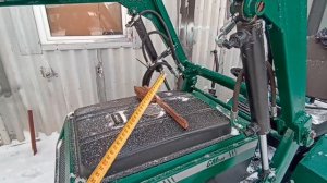 Обзор на стрелу самодельного мини трактора.#минитрактор.#кун . #минитракторсвоимируками . #гидроход