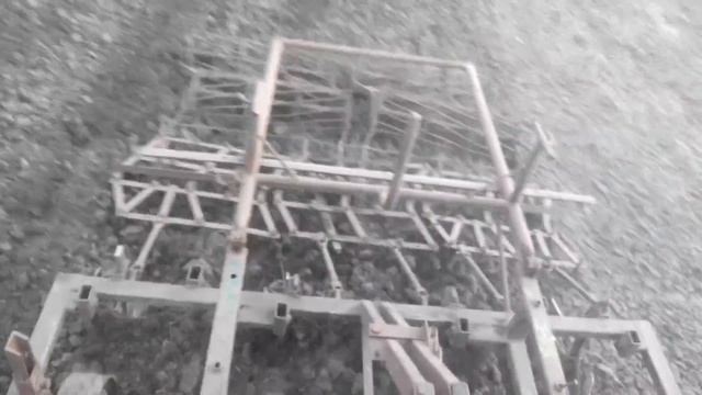 Культивация без пахоты трактором Т25 - ПРОБА/Cultivation without plowing by T25 tractor смотреть онлайн