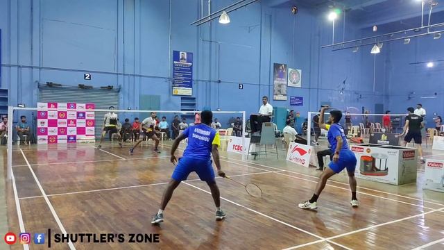 TAMILNADU STATE BADMINTON CHAMPIONSHIP 2022 🏆 | SARAVANAN & PURUSHOTH vs SANTHOSH & MAURYAN смотреть онлайн