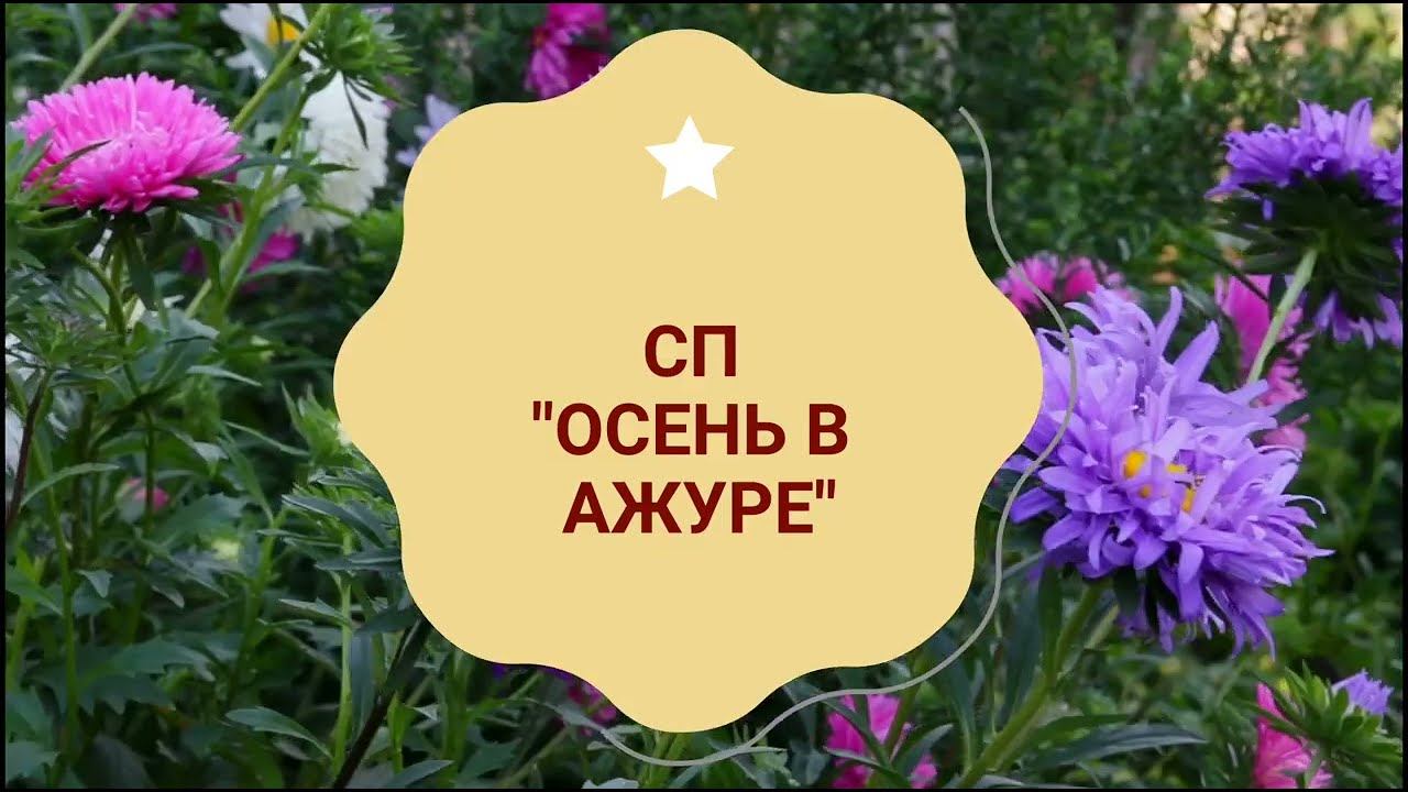 #осеньважуре_старт СП "ОСЕНЬ В АЖУРЕ" Вступление