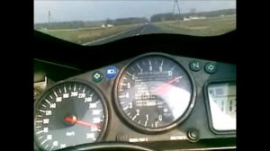 Acceleration Kawasaki Ninja zx12r topspeed 328km/h(POLSKA)