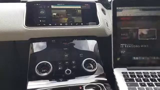 How to Watch Netflix in The Range Rover Velar 2021 смотреть онлайн